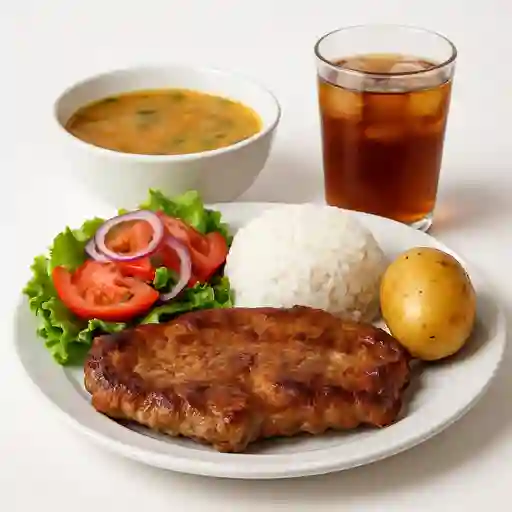 Almuerzo casero cañon