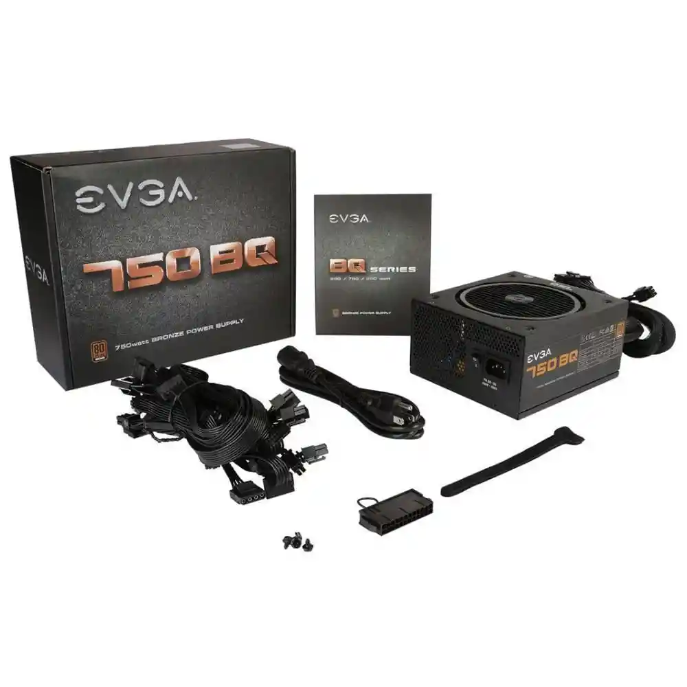 Fuente De Poder Evga 750W 80 Plus Bronce