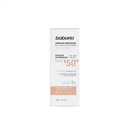 Babaria Crema Facial Multiprotección Solar Vit B3 Spf 50