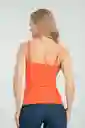 Top Penelope Color Naranja Talla S Ragged