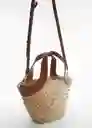 Bolso P Loop Cuero Talla 99 Mujer Mango