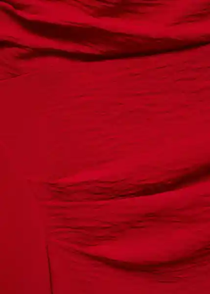 Vestido Blush Rojo Talla S Mujer Mango