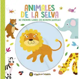 Animales de la Selva-Mi Primer Libro de Rompecabezas - Phidal