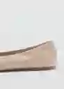 Zapatos Buba Taupe Talla 37 Mujer Mango