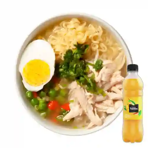Combo Sopa de Ramen + Del Valle Mango 500 ml
