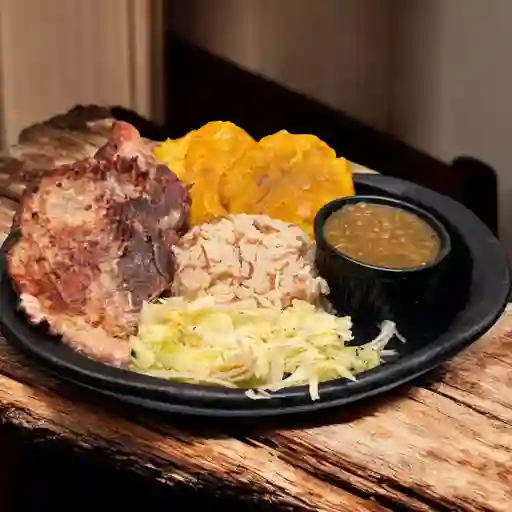 Chuleta de cerdo corriente