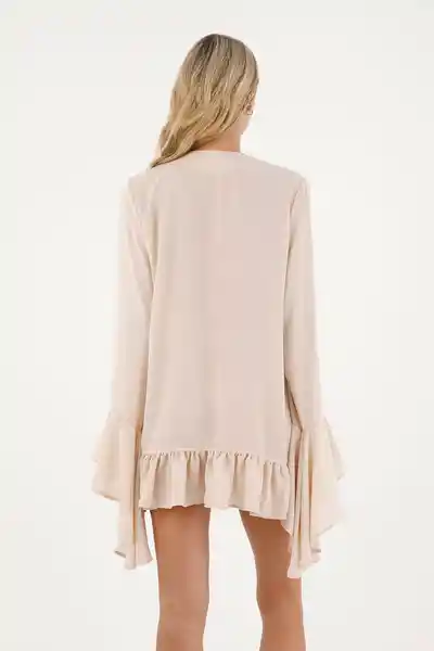 Camisa Aurea Café Talla 02 M