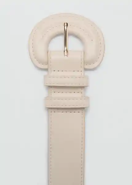 Cinturón Terry Crudo Talla M Mujer Mango