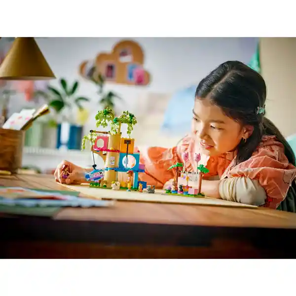 Set Construcción Fiesta de Cumpleaños y Casa Árbol Felina Lego