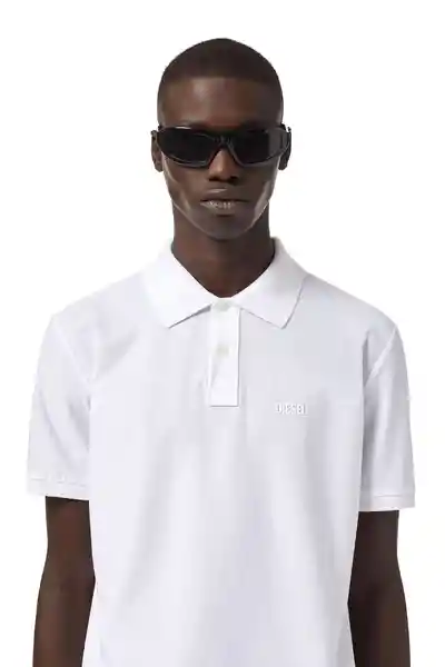 Diesel Polo T-Smith-B2 Unicolor Blanca Talla XXL