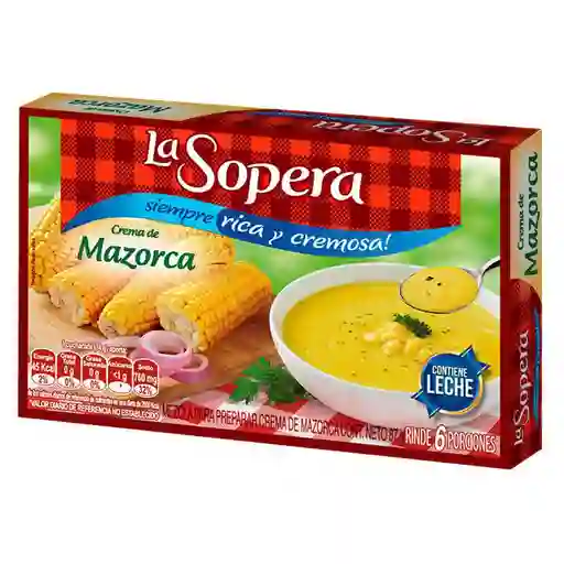 La Sopera Crema Instantánea Sabor a Mazorca Tierna
