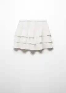 Short Mallorca Off White Talla 21 Niñas Mango