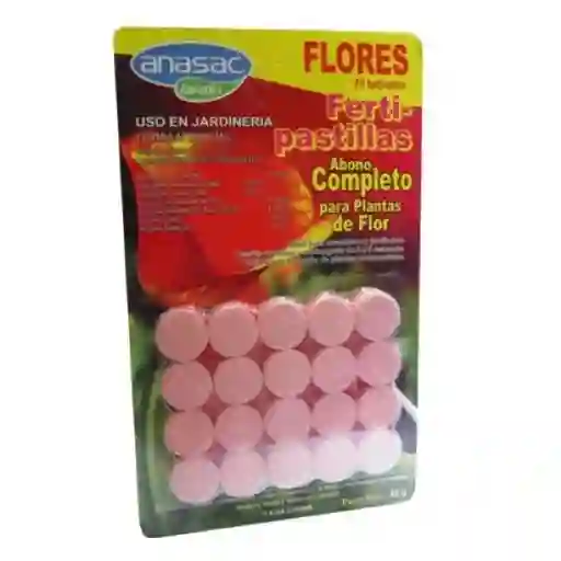 Anasac Abono Completo Fertipastillas Flores
