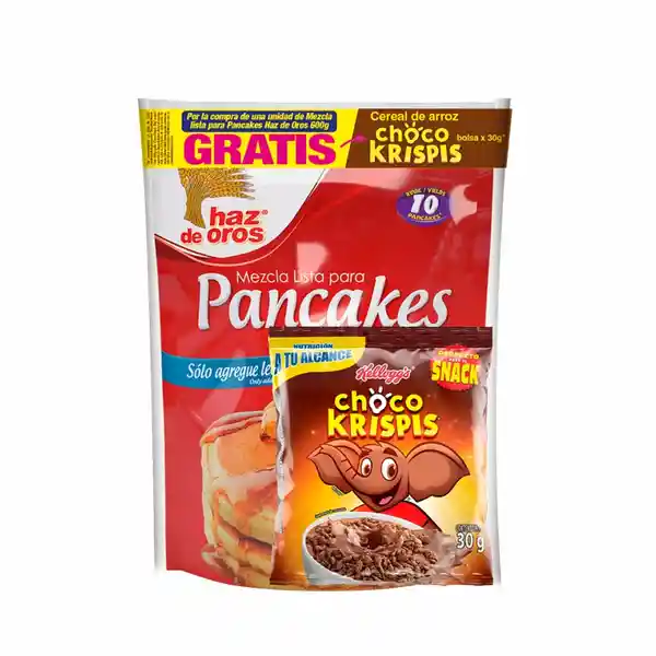 Choco Krispis Kelloggs Mezcla Haz De Oro Pancakes Concereal