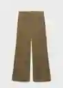 Jean Catherip Khaki Talla 32 Mujer Mango
