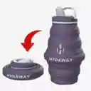 Hydaway Botella Plegable Morado 17 oz