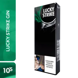 Cigarrillo Lucky Strike Gin 10 XL CO