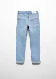 Jean Regular Tejano Claro Talla 12 Niños Mango