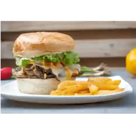 Buger de Carne y Pollo