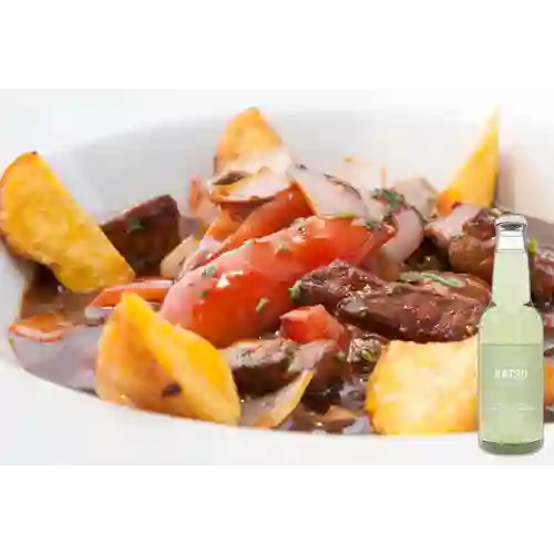 Combo Lomo Saltado +Hatsu Sandia&Albahaca 300ml