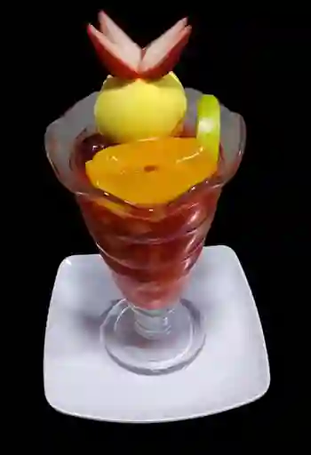 Salpicon con Helado