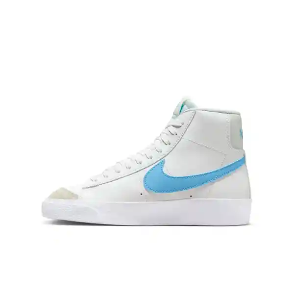 Nike Zapatos Blazer Mid 77 Bg Para Niño Blanco Talla 5.5Y