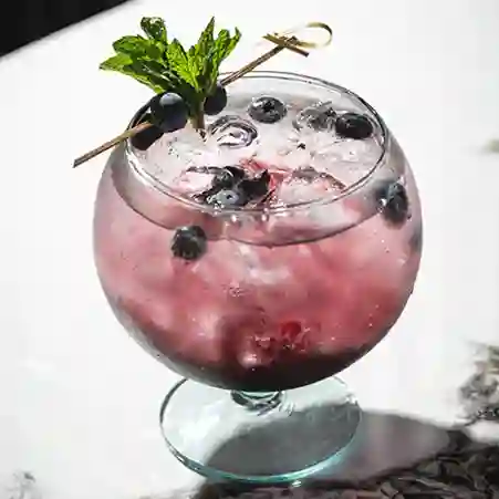 Soda hibisco y arándanos 14 oz