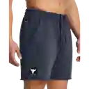 Under Armour Short Rock Hwt Terry Hombre Gris SM 1383186-044