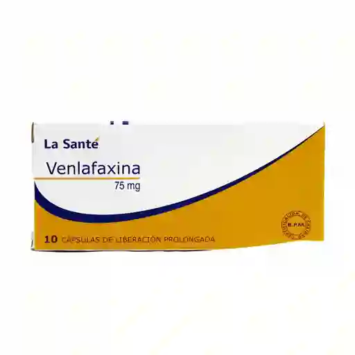 Venlafaxina 75Mg Capsulas Caja X 10