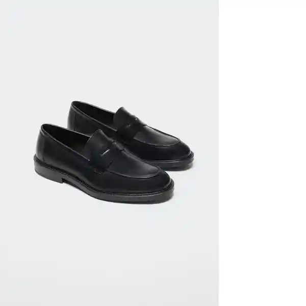 Zapato Estoril Negro Talla 41 Hombre Mango