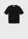 Jersey Basic Negro Talla S Mujer Mango