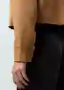 Chaqueta Mujer Camel Talla M Naf Naf