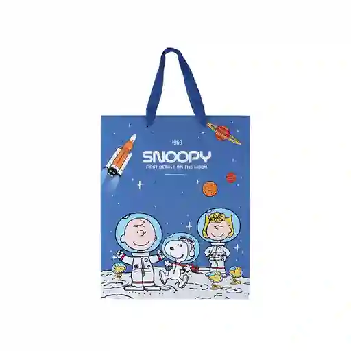 Bolsa de Regalo Holográfica Grande Snoopy Miniso