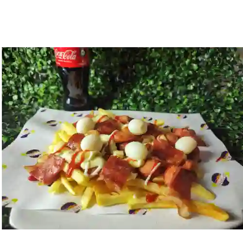 Salchipapas Sol