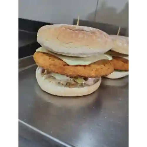 Hamburguesa de Pollo Sencilla