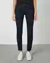 Jean H. Rise Cosmo Bc Raw Deni Femenino Azul Dark 12 Chevignon