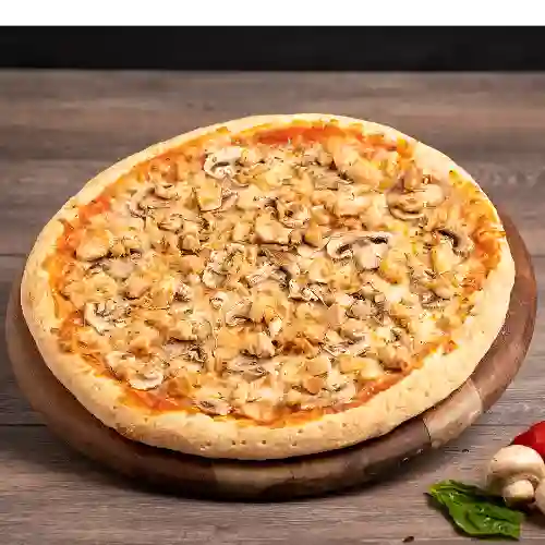 Pizza Personal Pollo Champiñón