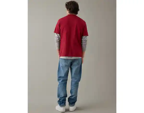 Camiseta Hombre Rojo Talla Large American Eagle
