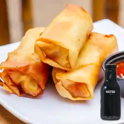 Combo Spring Rolls + Hatsu Negro 400 ml