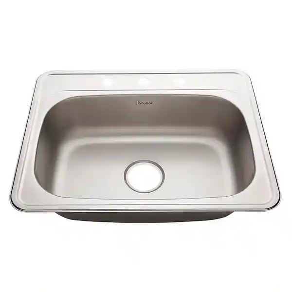 Socoda Lavaplato Radiante Para Empotrar 62 x 48 cm