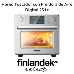 Horno Multifunción Inoxidable de 25 L 308 Finlandek Select