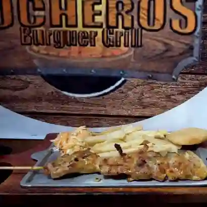 Chuzo de Pollo Tocineta