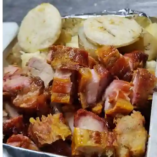 Chicharrón Ahumado Al Barril Personal