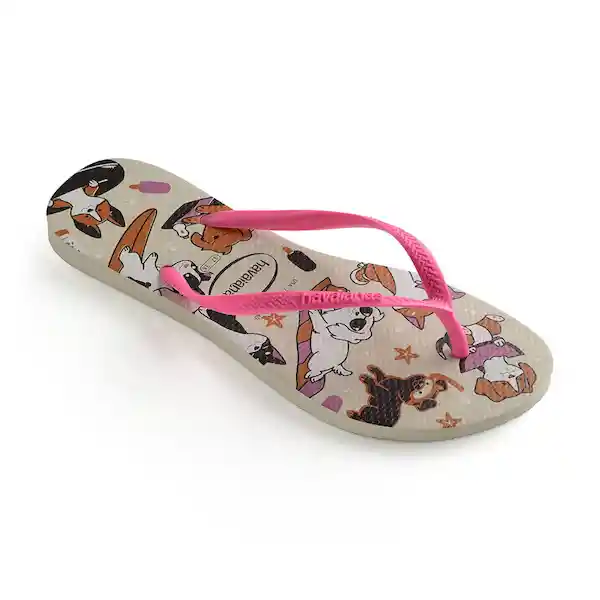 Havaianas Sandalias Slim Pets Mujer Talla 39-40 7893249611242