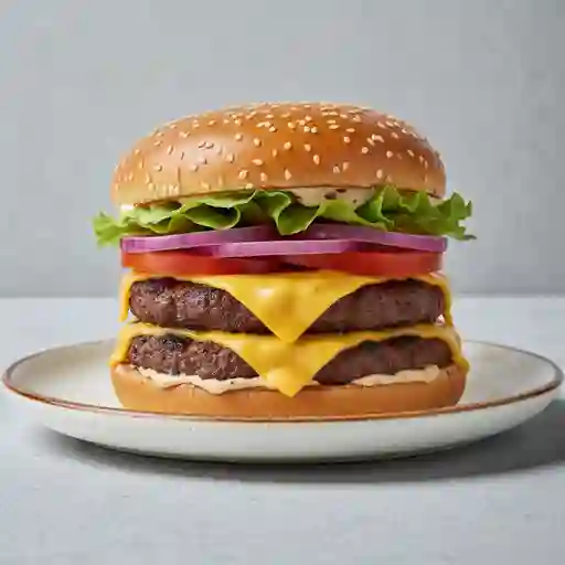 Hamburguesa Doble Carne