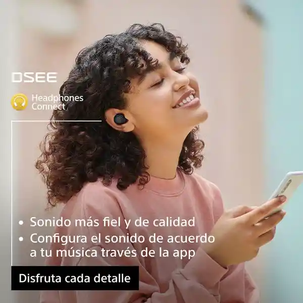 Sony Audífonos Tw Tipo Earbuds Negro