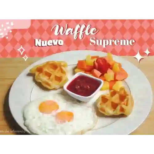 Desayuno Waffle