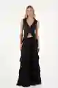 Falda Larga Julie Negro Talla 01 S