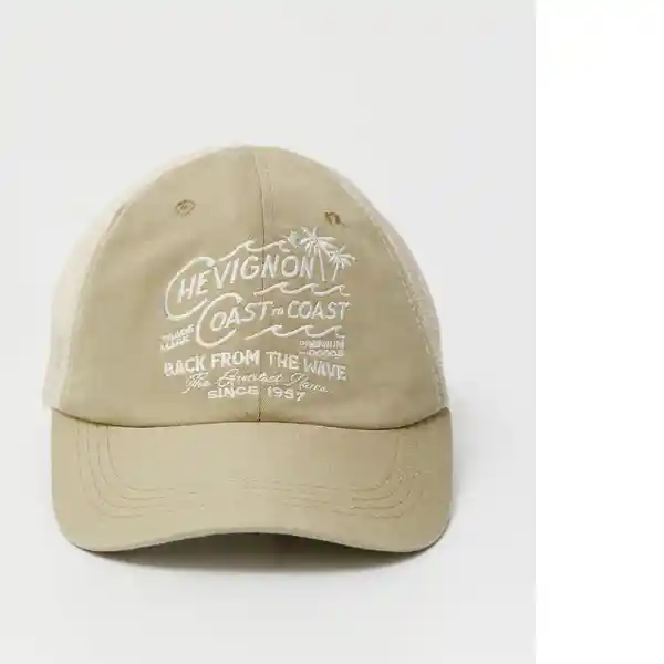 Gorra Coast Beige Incienso Medio Talla M Chevignon