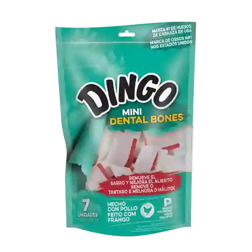 Dingo Snack Dental Para Perros Bones Mini